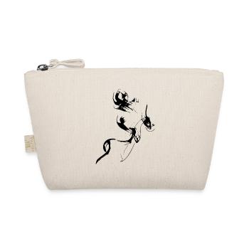 Gouttes de couleur - ligne / noir - Trousse biologique - nature - Devant