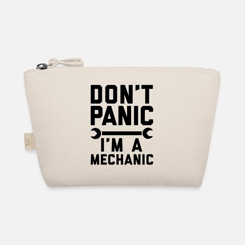 Don't panic i'm a mechanic Bio-Täschchen