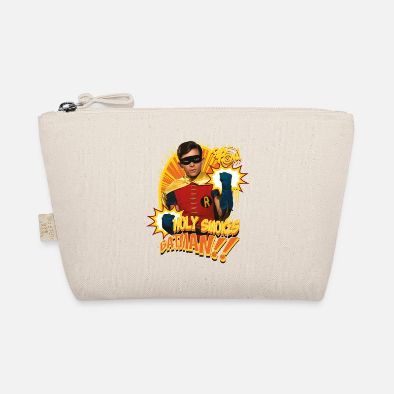 DC Comics Batman Robin Holy Smokes Spruch - Bio-Täschchen - Natur