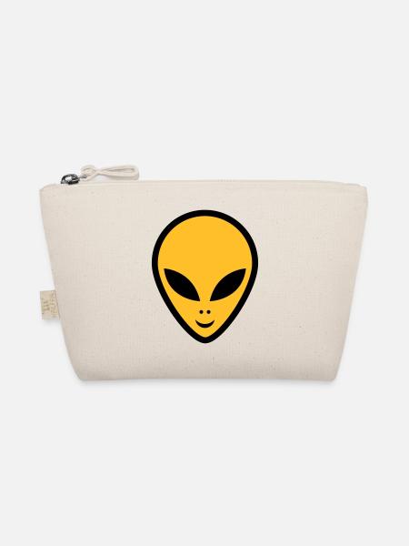 alien - Bio-Täschchen - Natur - Vorne