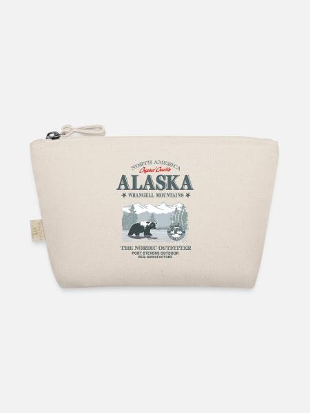 Alaska - Grizzly Bear - Bio-Täschchen - Natur