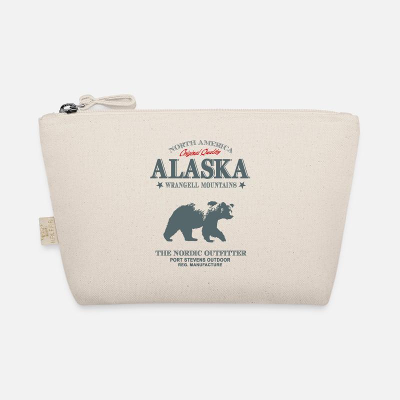 Alaska - Grizzly Bear - Bio-Täschchen - Natur