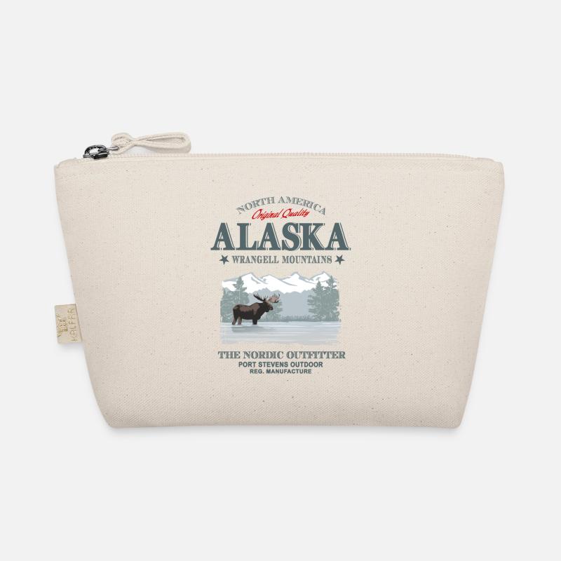 Alaska - Moose - Elch Bio-Täschchen