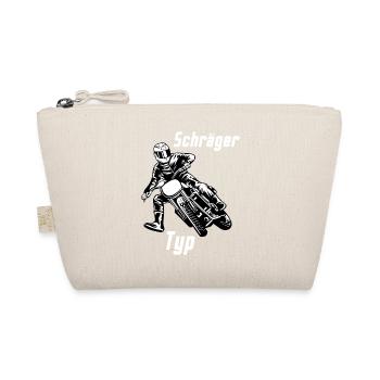 Schraeger type motorcycle - Organic Pouch - nature - Front