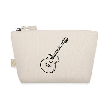 Gitarre - Bio-Täschchen - Natur - Vorne