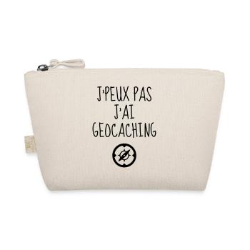 Geocaching / Geocacher / Compass / GPS - Organic Pouch - nature - Front