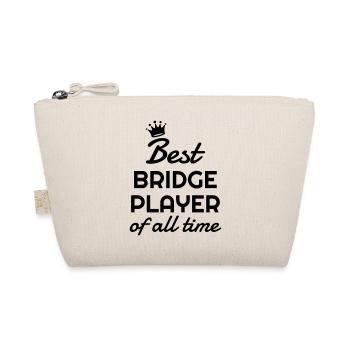 Bridge / Kartenspiel / Brettspiel / Whist - Bio-Täschchen - Natur - Vorne
