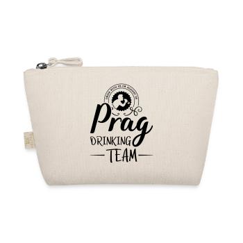 prag drinking team design - Bio-Täschchen - Natur - Vorne