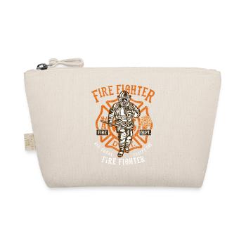 Feuerwehr T-Shirt Firefighter - Bio-Täschchen - Natur - Vorne