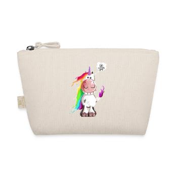 Skull Unicorn - Unicorns - Comic - Organic Pouch - nature - Front