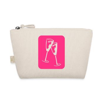 sekt icon - Bio-Täschchen - Natur - Vorne