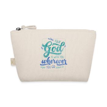 Your God Is With You - Bio-Täschchen - Natur - Vorne