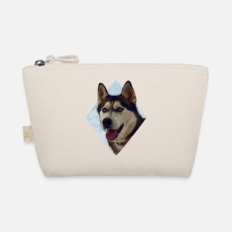 Husky - Bio-Täschchen - Natur