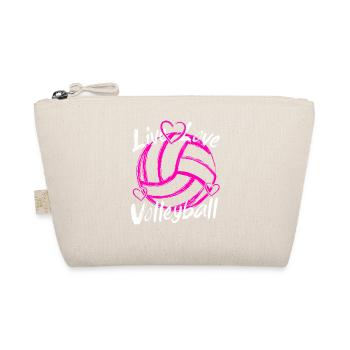 Live Love Volleyball - Trousse biologique - nature - Devant