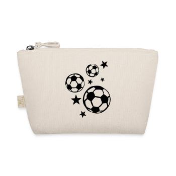 Fußball Fußball Sport stern - Bio-Täschchen - Natur - Vorne