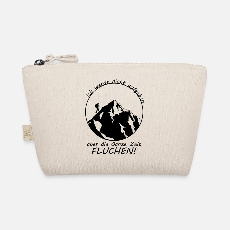 Hiking saying Organic Pouch