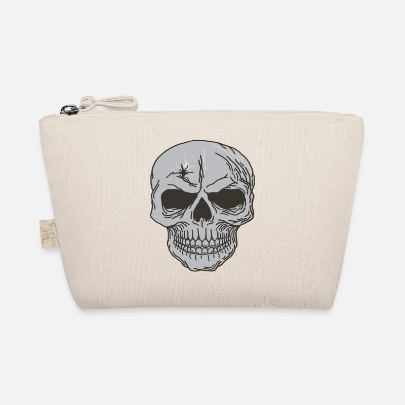 Skull bones skull design Organic Pouch