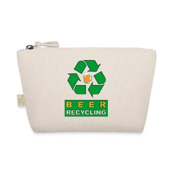 Beer recycling - Bio-Täschchen - Natur - Vorne