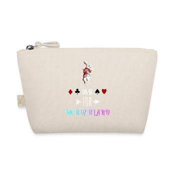 Time for Wonderland - Organic Pouch - nature - Front