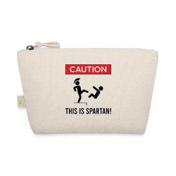 Spartan's "Caution This is Spartan" - Organic Pouch - nature - Front
