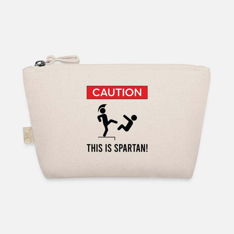 Spartans "Caution This is Spartan" Bio-Täschchen