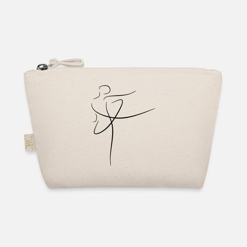 Dancer line art Organic Pouch