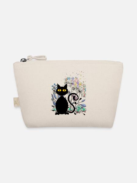 Katze - Bio-Täschchen - Natur