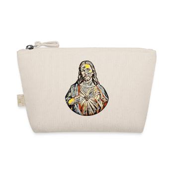 Jesus Christ * Jesus Christus * Weihnachten Risse - Bio-Täschchen - Natur - Vorne