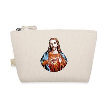 Jesus Christ * Jesus Christus NAZARETH Heiland - Bio-Täschchen - Natur - Vorne