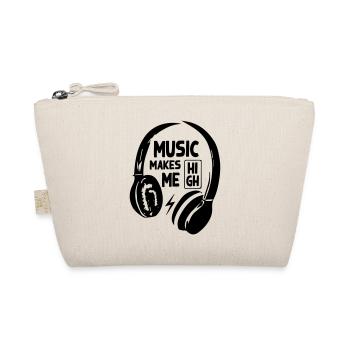 Music headphone - Organic Pouch - nature - Front
