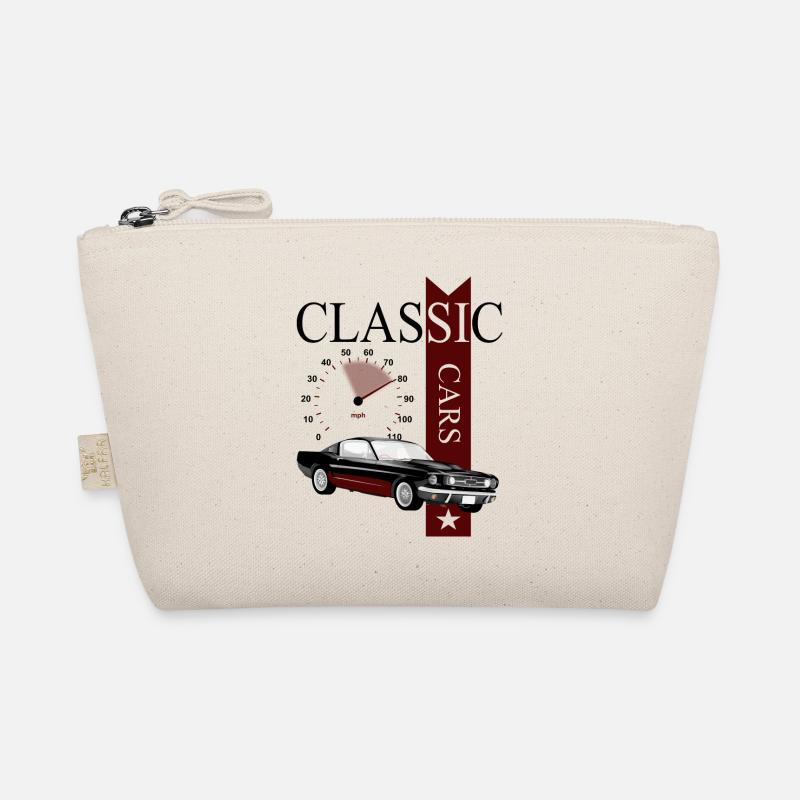 Automobile Classic Cars - Bio-Täschchen - Natur