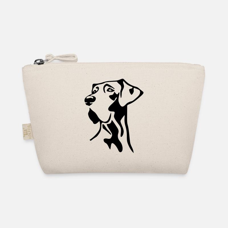 Great Dane head Organic Pouch