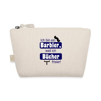 Buchhalter Steuerberater lustiges Geschenk Barbier - Bio-Täschchen - Natur - Vorne