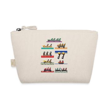 Busch Gardens Tampa Coaster Cars - Organic Pouch - nature - Front