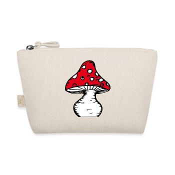 Berlin street art mushroom - Organic Pouch - nature - Front