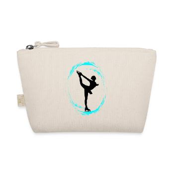 Anneau en forme de pinceau turquoise - Trousse biologique - nature - Devant