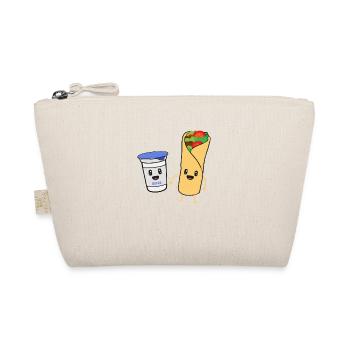 Pärchen Geschenk Dürüm Döner Ayran Lustig Süß Love - Bio-Täschchen - Natur - Vorne