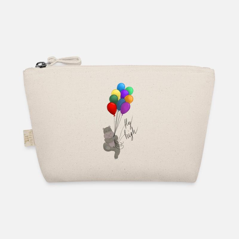 „Fly high“ Nilpferd Bio-Täschchen