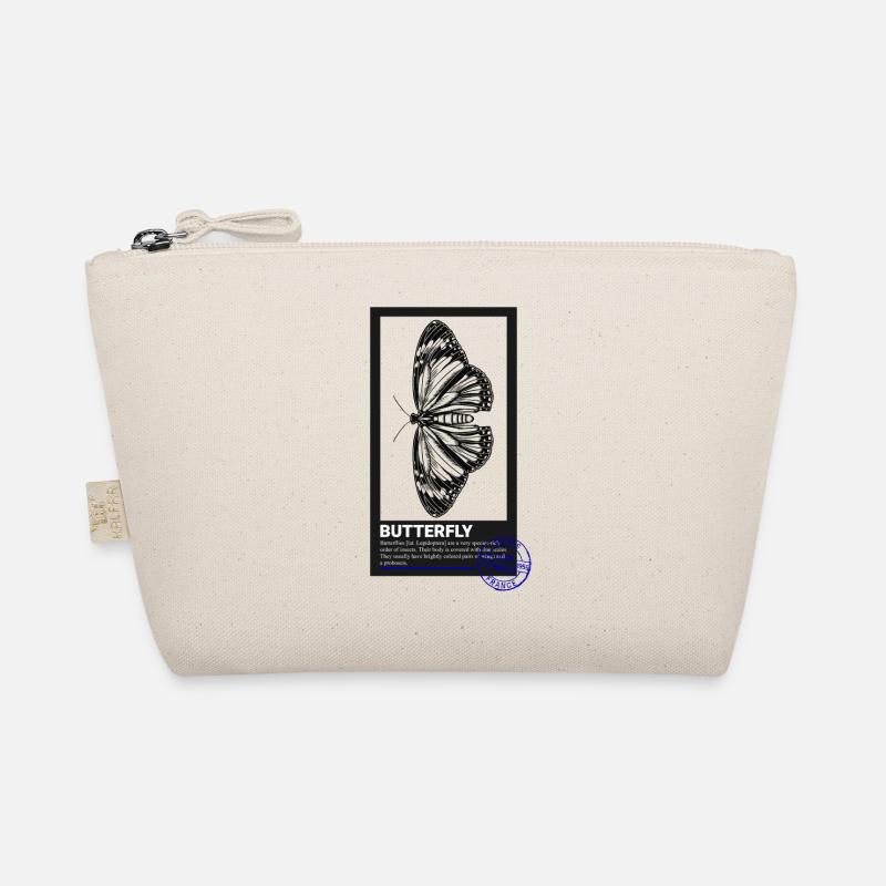 Butterfly postage stamp - Organic Pouch - nature