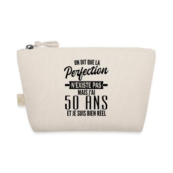 humour anniversaire 50 ans / perfection 50 ans - Trousse biologique - nature - Devant