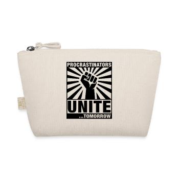 Procrastinators Unite - Organic Pouch - nature - Front