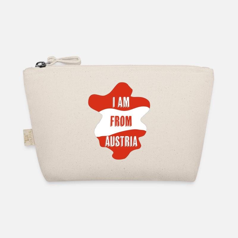 I am from AUSTRIA - Organic Pouch - nature