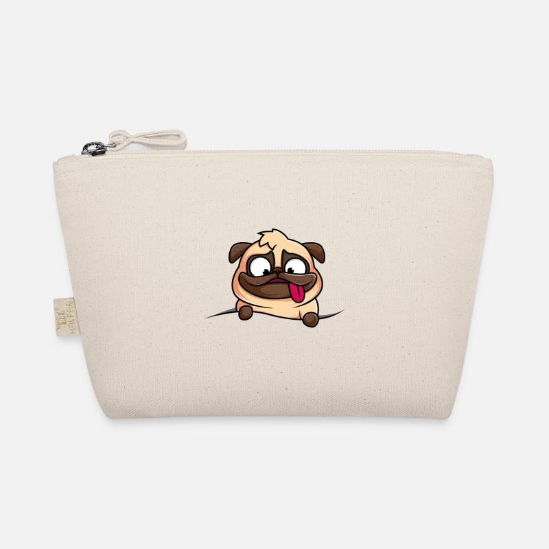 Mops Hund Mops sind die besten Hunde Shirt Bio-Täschchen
