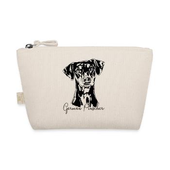 GERMAN PINSCHER Wilsigns Dog Dog - Organic Pouch - nature - Front