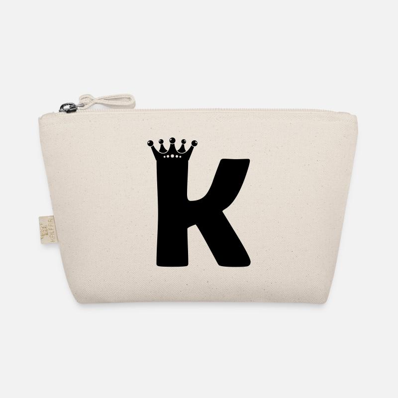 buchstabe K krone Bio-Täschchen