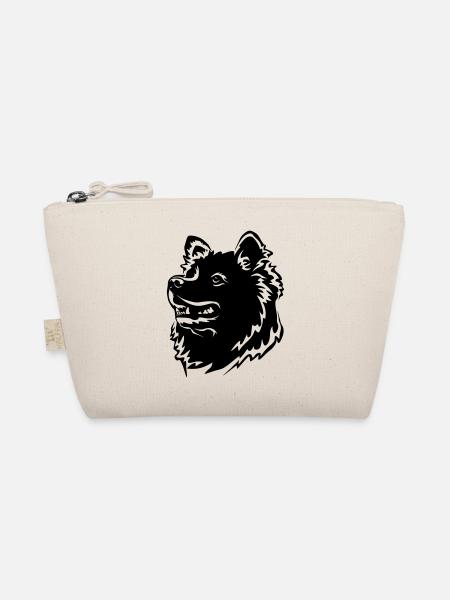 Samoyed Head - Organic Pouch - nature - Front