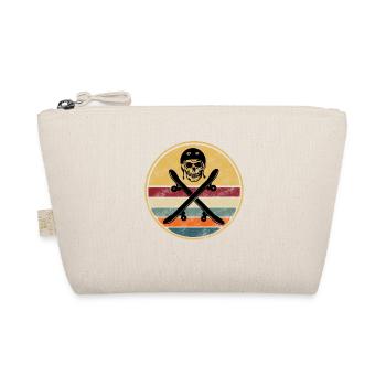 Skateboard Skate Skateboarding - Organic Pouch - nature - Front