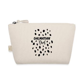 Dalmatian Dad - Dalmatian Papa Dalmatian Points - Organic Pouch - nature - Front