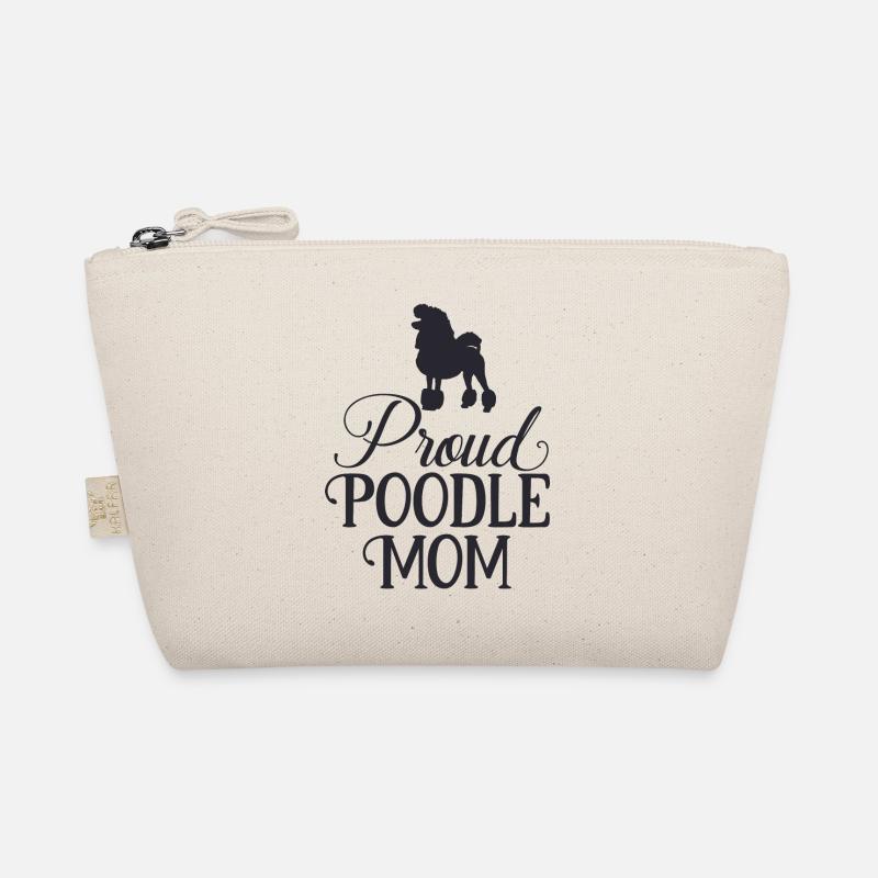 Proud Poodle Mom 01 Organic Pouch