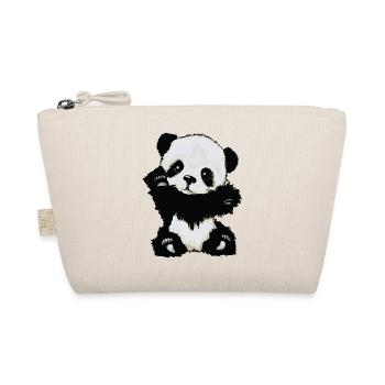 Baby Panda - Bio-Täschchen - Natur - Vorne
